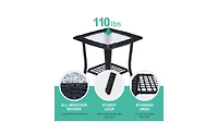 Outdoor Side Table Stylish and Functional for Patio, Garden, or Balcony Use