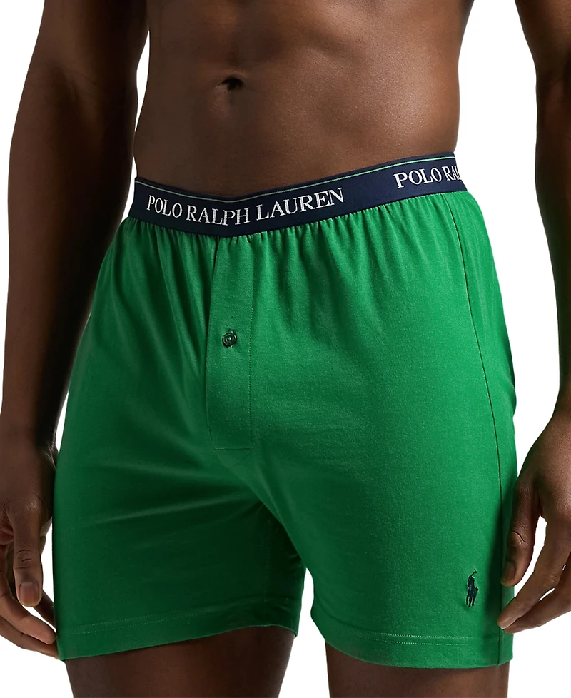 Polo Ralph Lauren Men's 3-Pk. Cotton Classic Knit Boxers