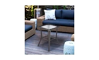 Outdoor Side Table Stylish and Functional for Patio, Garden, or Balcony Use