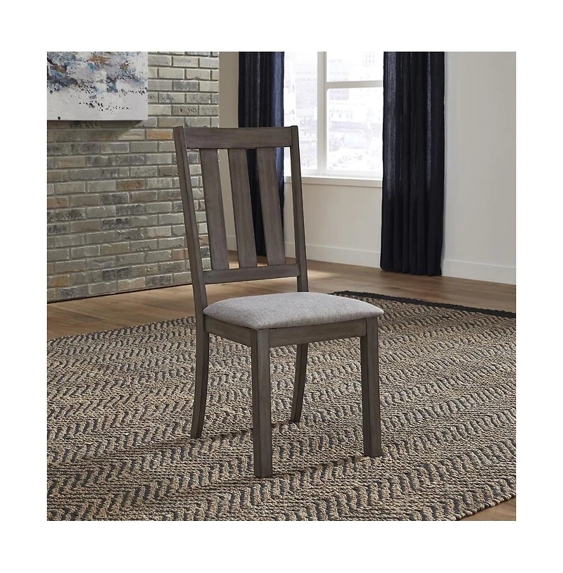 Slat Back Side Chair (Rta)-Set of 2
