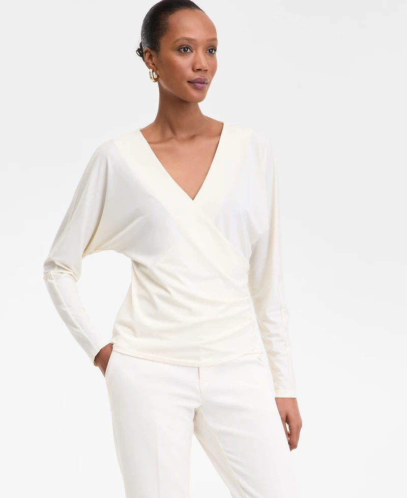 I.n.c. International Concepts Women's Dolman-Sleeve Top, Exclusively at Macy's