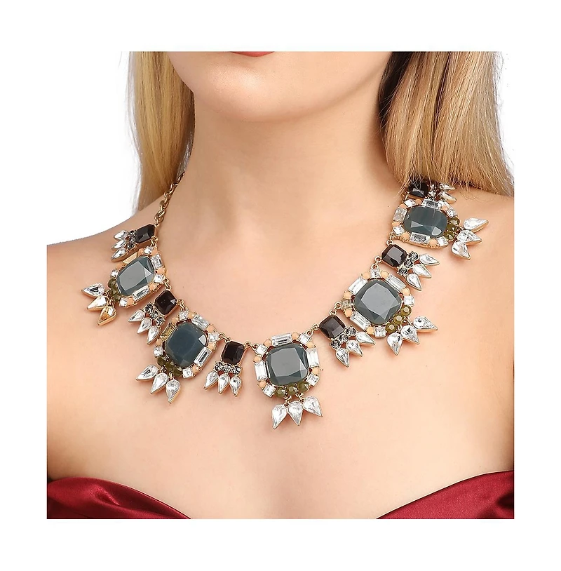 Party Stone Statement Necklace