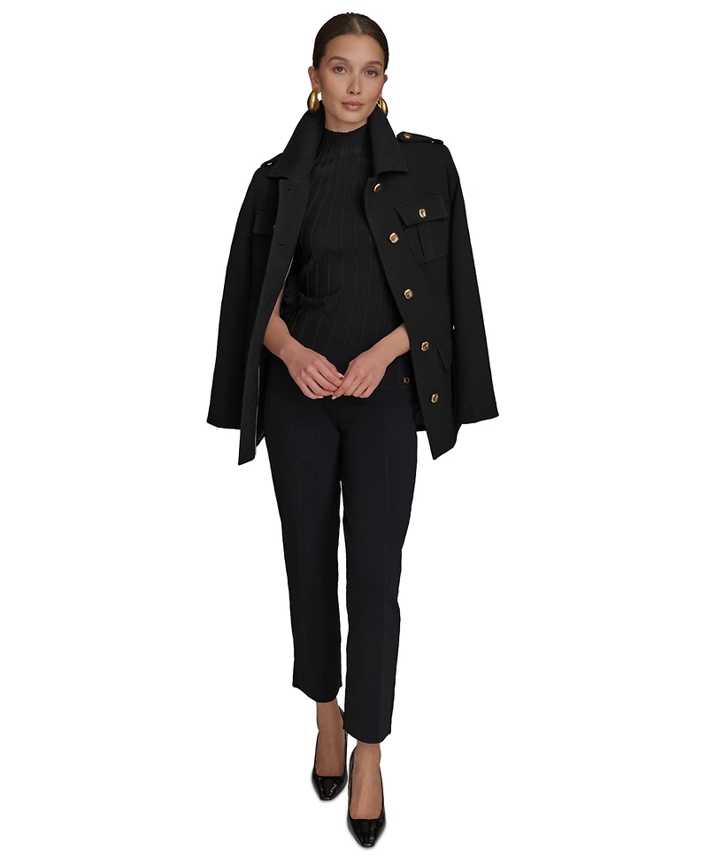 Donna Karan New York Women's Belted Crepe Jacket