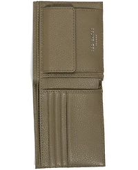 Ted Baker Canvas Olive Leather Wallet