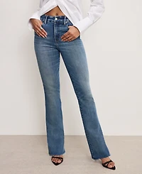 Good American Women's Soft Tech Bootcut Jeans