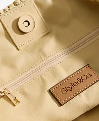 Style & Co Extra Large Soft Packable Tote