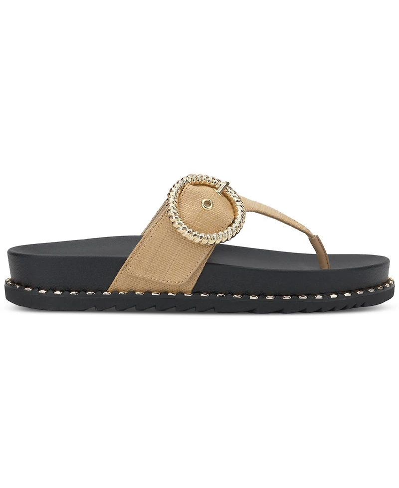 Jessica Simpson Women's Cymmeri Hooded Thong Flat Sandals