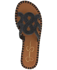 Jessica Simpson Women's Bria Rhinestone Slide Sandals