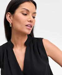 I.n.c. International Concepts Women's V-Neck Sleeveless Top, Exclusively at Macy's