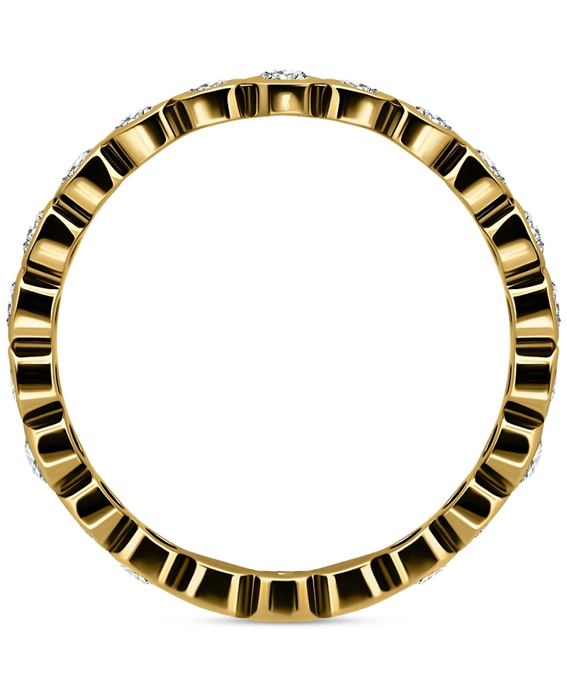 Giani Bernini Cubic Zirconia Bezel Eternity Band, Exclusively at Macy's