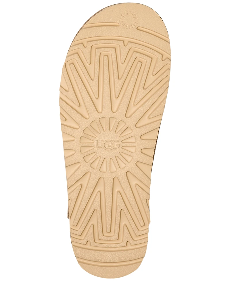 Ugg Women's Goldenstar Flat Platform Lug-Sole Sandals