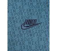 Nike Men's Club Fleece Pull-Over Monogram Hoodie