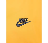 Nike Club Men's Marina Quarter-Zip Colorblocked Anorak Jacket
