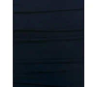 Emerald Sundae Juniors' Draped-Neck Bodycon Dress