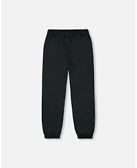 Deux par Deux Toddler Unisex Splash Pants Black - Toddler|Child