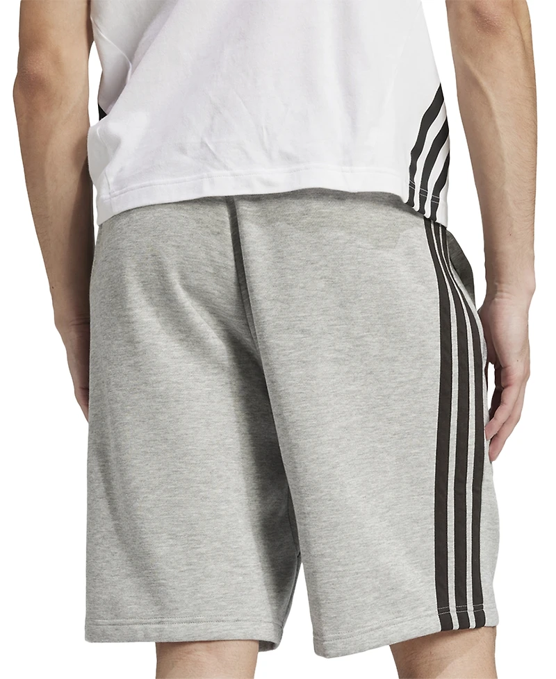 adidas Men's Essential Three Stripes Fleece Shorts
