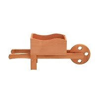 Wheelbarrow Planters 2 pcs 18.5"x5.9"x7.5" Solid Wood Fir