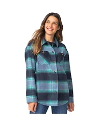 Free Country Women's Plaid Shacket
