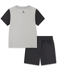 Jordan Little Boys 2-Piece 1984 Jumpman Shorts and T-Shirt Set