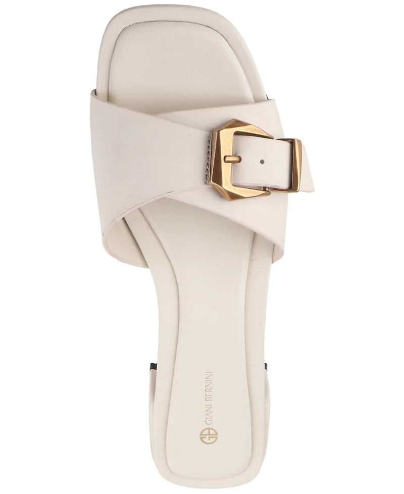 Giani Bernini Women's Kamilla Buckle Block Heel Dress Sandals, Created for Macy's