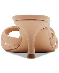 Steve Madden Women's Cary Strappy Kitten-Heel Mule Sandals