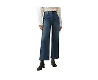 The Cityer Crop Wide Jeans