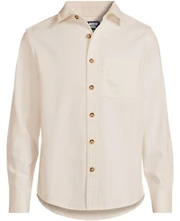 Lands' End Men's Sailcloth Overshirt