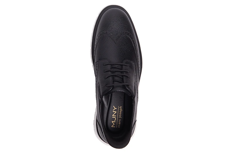 Marc Joseph New York Hill Street Hands-Free Slip On Technology Leather Wingtip Oxfords