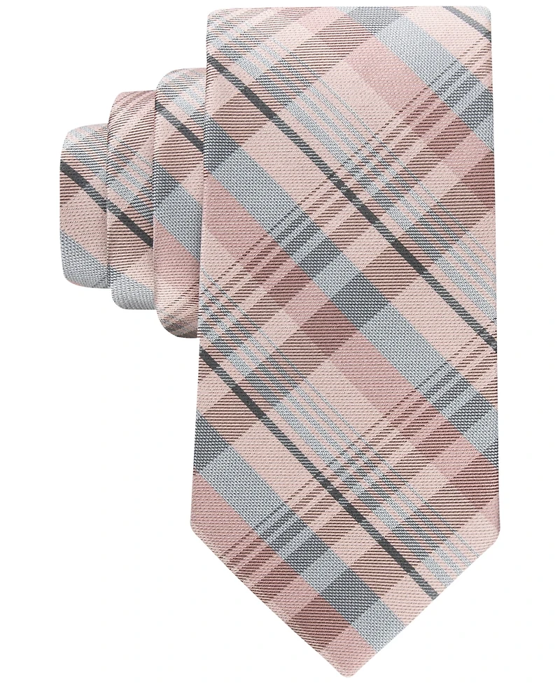 Calvin Klein Men's Bunker Plaid Tie