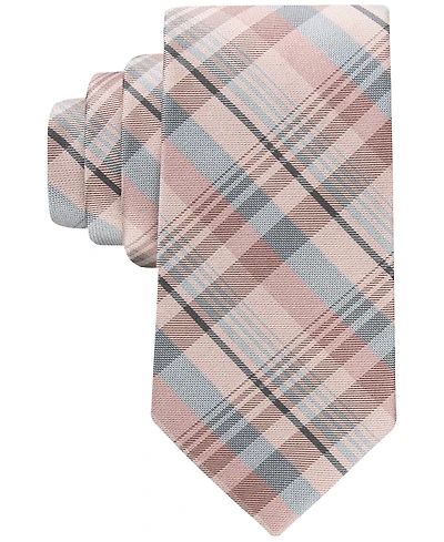 Calvin Klein Men's Bunker Plaid Tie