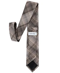 Calvin Klein Men's Beagle Plaid Tie