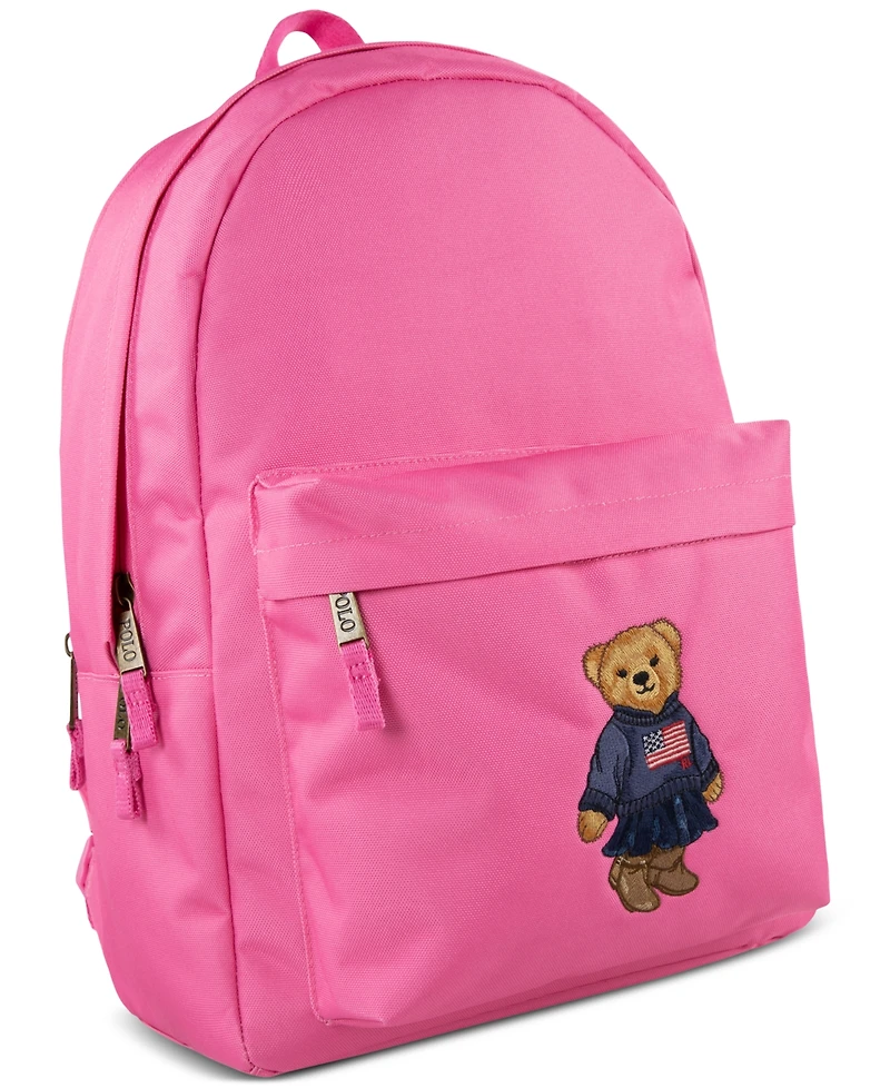 Polo Ralph Lauren Kids Polo Bear Canvas Backpack