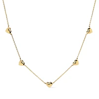 Ana Luisa Heart Necklace - Lev Mini Station Necklace