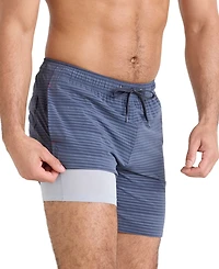 Men's Oh Buoy 2 1 7" Stretch Swim Short