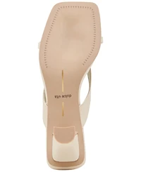 Dolce Vita Women's Brevel Thong Low Block Heel Dress Sandals