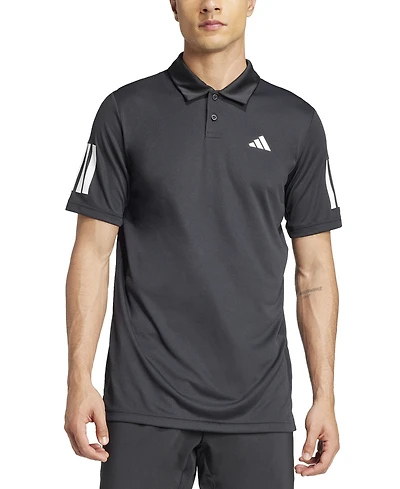adidas Men's Club Tennis Climacool 3-Stripes Polo Shirt