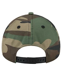 New Era Men's Camo Los Angeles Rams Mystic Camo A-Frame 9FORTY Adjustable Hat