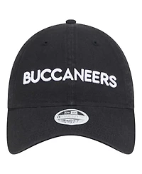New Era Women's Black Tampa Bay Buccaneers Cece 9TWENTY Adjustable Hat