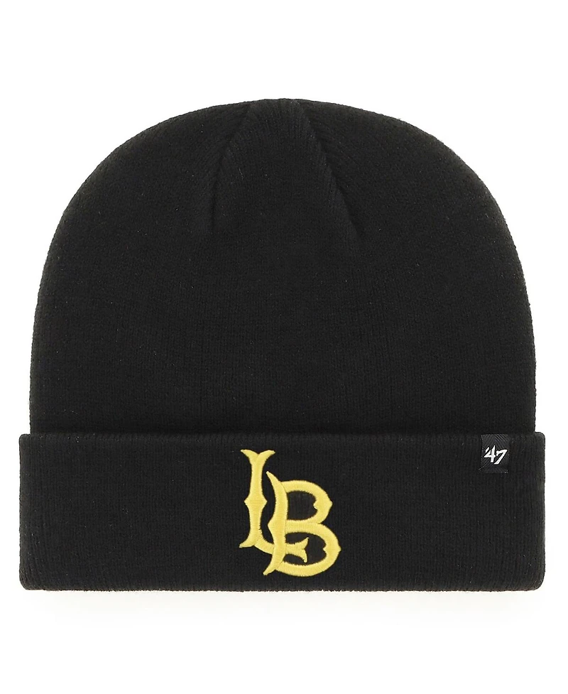 '47 Brand Men's Black Cal State Long Beach The Beach Core Cuffed Knit Hat