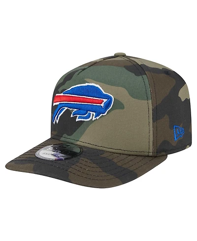 New Era Men's Camo Buffalo Bills Woodsy 9FIFTY Snapback Hat
