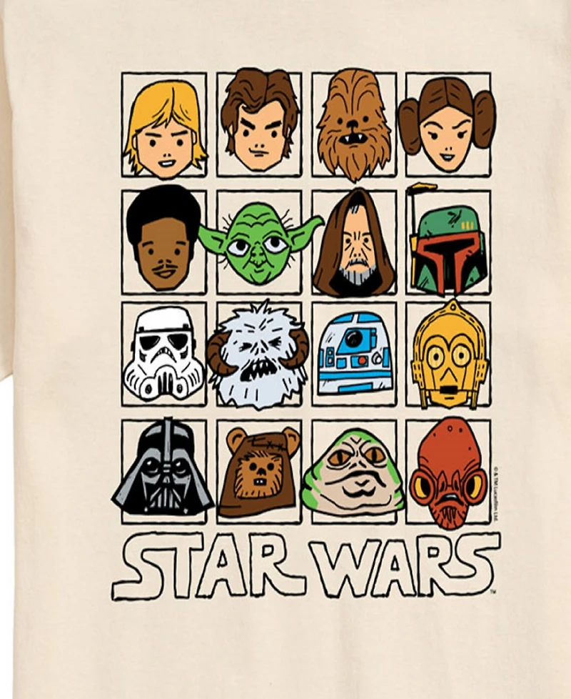 Airwaves Men's Star Wars Short Sleeve T-Shirt