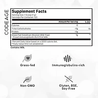Bovine Colostrum Powder Supplement 4-Month Supply, 1000mg per Serving, Grass-Fed Ethically Sourced, Immunoglobulin-Rich Prized First Milk, Cold-Chain