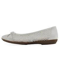Cliffs by White Mountain Women's Carlicia Round Toe Ballet Flats
