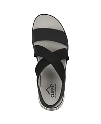 Cliffs by White Mountain Women's Hapley Athleisure Slip-On Sandals