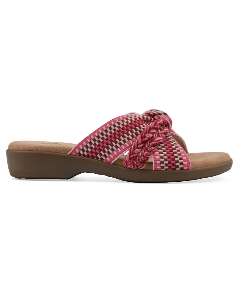 Cliffs by White Mountain Women's Blinding Slide Slip-On Sandals