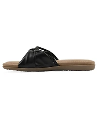 Cliffs by White Mountain Women's Fasha Slide Slip-On Sandals