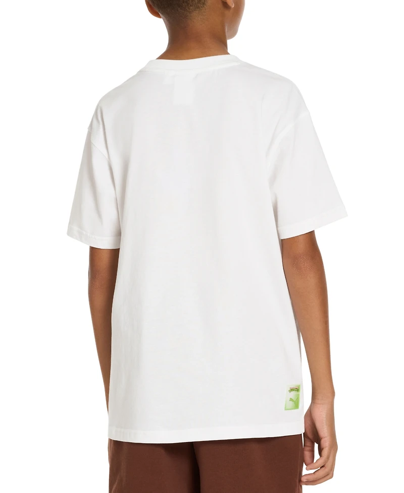 Puma X Tmnt Big Boys Relaxed Graphic T-Shirt