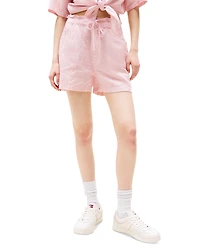 Tommy Jeans Women's Cotton-Linen Drawstring Shorts