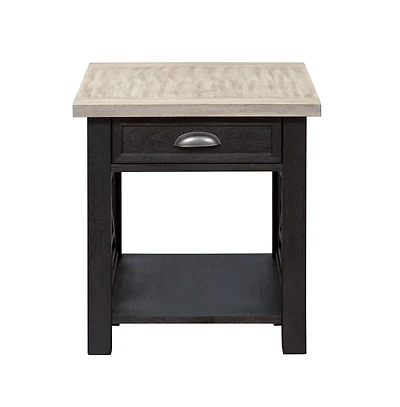 Drawer End Table
