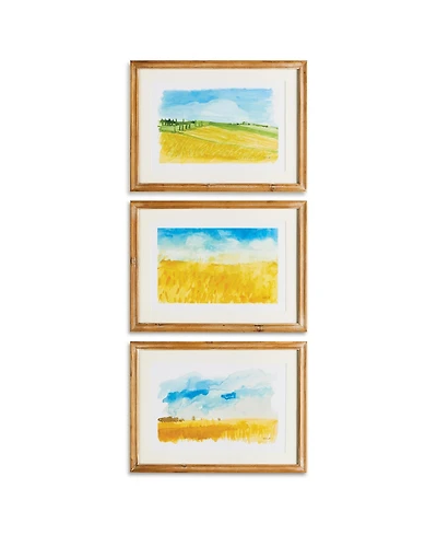European Landscape Prints Set of 3